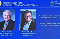 Nobel Kinh tế 2026 vinh danh hai nhà kinh tế học Mỹ