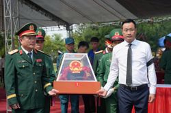 Truy điệu, an táng 14 hài cốt liệt sĩ tại Nghĩa trang liệt sĩ Hội An
