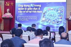 Ứng dụng AI hỗ trợ đổi mới quản lý giáo dục cấp cơ sở