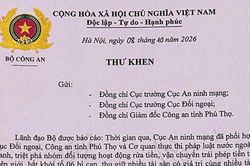 Bộ Công an gửi thư khen các đơn vị phá đường dây rửa tiền xuyên quốc gia 117 tỷ đồng
