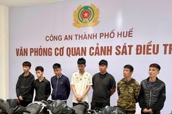 Huế khởi tố 15 đối tượng hỗn chiến trên đường phố