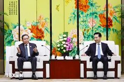 Chủ tịch Quốc hội đề nghị tỉnh Thiểm Tây đẩy mạnh hợp tác với Hưng Yên