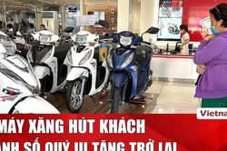 Xe máy xăng tiếp tục hút khách tại thị trường Việt Nam