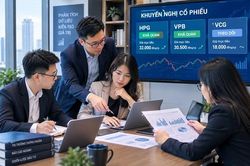 Chứng khoán khuyến nghị khả quan với HPG, VPB và theo dõi VCG
