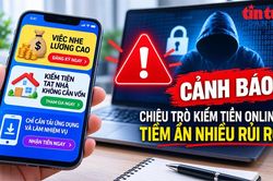 Cảnh giác lừa đảo "việc nhẹ, lương cao" dịp cuối năm