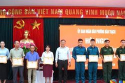 Phường Bàn Thạch hoàn thành lấy mẫu, bàn giao mẫu hài cốt liệt sĩ
