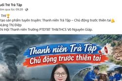 Trà Tập phát huy chuyển đổi số trong tuyên truyền phòng, chống thiên tai