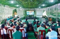 Xã Hội Cư: Nâng cao khả năng sẵn sàng chiến đấu qua diễn tập chiến đấu phòng thủ