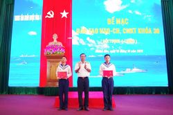 Trung tâm Huấn luyện Vùng 4 Hải quân bế mạc đào tạo đối tượng 4 tháng chuyên ngành súng SPG-9