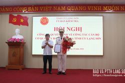 Công bố quyết định của Bộ trưởng Bộ Công an và Ủy ban Kiểm tra Tỉnh ủy về công tác cán bộ