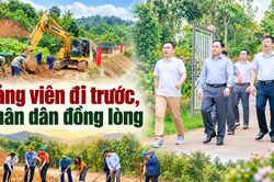 Đảng viên đi trước, Nhân dân đồng lòng