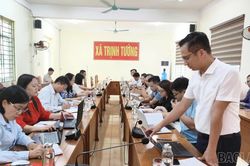 Đoàn kiểm tra của UBND tỉnh làm việc với xã Trịnh Tường về công tác tổ chức bộ máy, cán bộ