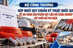Hợp nhất quy định Quy chuẩn kỹ thuật quốc gia về an toàn sản phẩm vật liệu nổ công nghiệp - kíp khởi nổ phi điện