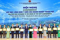 Hải Phòng đồng hành cùng doanh nghiệp, chuyển từ tư duy quản lý sang kiến tạo và phục vụ
