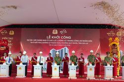 Thứ trưởng Đặng Hồng Đức chủ trì lễ khởi công xây dựng nhà ở cho Công an nhân dân tại Gia Lai