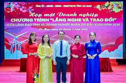 Doanh nhân chung sức phát triển