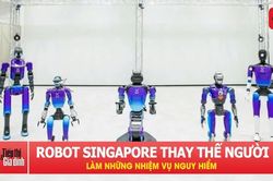 Singapore chuẩn bị đưa robot hình người thay thế con người làm những nhiệm vụ nguy hiểm