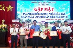 Đà Nẵng: Xã Chiên Đàn gặp mặt doanh nghiệp dịp 13/10