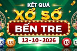 XSBTR 13/10 - Kết quả xổ số Bến Tre hôm nay ngày 13 tháng 10