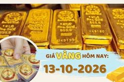 Giá vàng hôm nay 13-10: Đồng loạt giảm