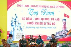 Xã Tây Phương kỷ niệm 80 năm truyền thống lực lượng vũ trang Thủ đô