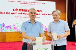 Phường Nghĩa Đô phát động ủng hộ Quỹ 'Vì người nghèo' năm 2026