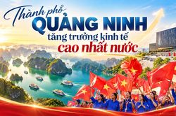 Thành phố Quảng Ninh tăng trưởng kinh tế cao nhất nước
