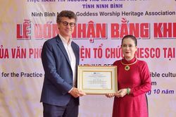 UNESCO tặng Bằng khen cho 41 nghệ nhân gìn giữ di sản tín ngưỡng thờ Mẫu Tam phủ
