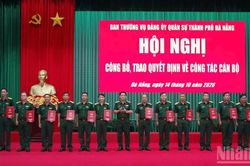 Đà Nẵng kiện toàn chức vụ Chỉ huy trưởng, Chính trị viên Ban Chỉ huy quân sự các xã, phường
