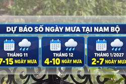 [Video] Mùa mưa tại Thành phố Hồ Chí Minh và Nam Bộ có thể kết thúc sớm