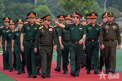 Quân đội ba nước Việt Nam - Lào - Campuchia bắt đầu diễn tập chung về phòng thủ dân sự