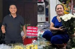 Thức đến đêm khuya tỉa hoa cúc trắng, tặng người dân tiễn đưa các liệt sĩ