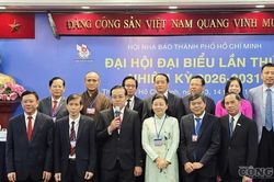 Ông Lê Văn Minh giữ chức Chủ tịch Hội Nhà báo TP.HCM nhiệm kỳ 2026-2031
