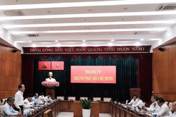 Bộ trưởng Hoàng Thanh Tùng làm việc với Ban Thường vụ Thành ủy TP. Hồ Chí Minh về công tác tư pháp, thi hành án dân sự