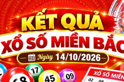 Kết quả xổ số miền Bắc hôm nay ngày 14/10/2026
