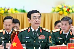 Cuộc gặp giữa Phó Thủ tướng, Bộ trưởng Quốc phòng Việt Nam - Lào - Campuchia