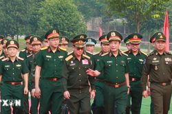 Quân đội ba nước Việt Nam-Lào-Campuchia diễn tập chung về phòng thủ dân sự