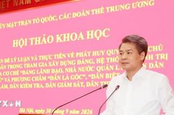 Công tác dân vận trong thực hiện Nghị quyết Đại hội XIV của Đảng