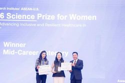 Tiến sỹ người Việt giành Giải thưởng Khoa học ASEAN-Hoa Kỳ dành cho Nữ giới