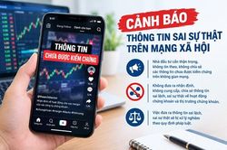 Ủy ban Chứng khoán Nhà nước cảnh báo thông tin sai sự thật trên mạng xã hội