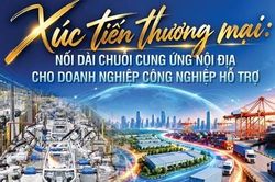 Xúc tiến thương mại: Nối dài chuỗi cung ứng nội địa cho doanh nghiệp công nghiệp hỗ trợ