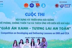 Giảm rủi ro thiên tai từ mỗi gia đình, trường học và cộng đồng
