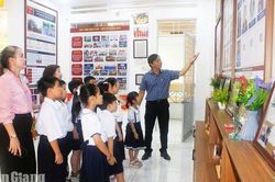 Trường Tiểu học Nguyễn Du quan tâm lưu giữ truyền thống