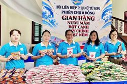 Phụ nữ phường Từ Sơn tổ chức “Phiên chợ 0 đồng ấm tình phụ nữ”