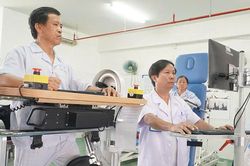 Bệnh viện C Đà Nẵng ứng dụng công nghệ hiện đại trong phục hồi chức năng