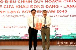 Công bố điều chỉnh Quy hoạch chung Khu kinh tế cửa khẩu Đồng Đăng - Lạng Sơn đến năm 2045