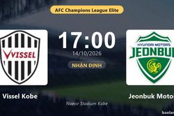 Nhận định Vissel Kobe vs Jeonbuk Motors: Điểm nóng cuộc đua tốp đầu