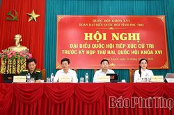 Đoàn Đại biểu Quốc hội tỉnh tiếp xúc cử tri 4 xã trước Kỳ họp thứ Hai, Quốc hội khóa XVI