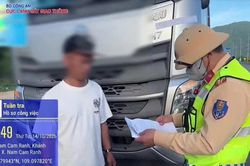 Vi phạm nhiều lỗi trên cao tốc, lái xe và chủ xe chịu mức phạt 85,5 triệu đồng