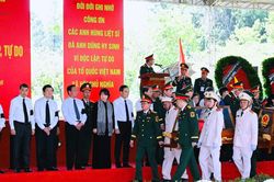 Lễ viếng, truy điệu và an táng 731 hài cốt liệt sĩ tại TP. Hồ Chí Minh